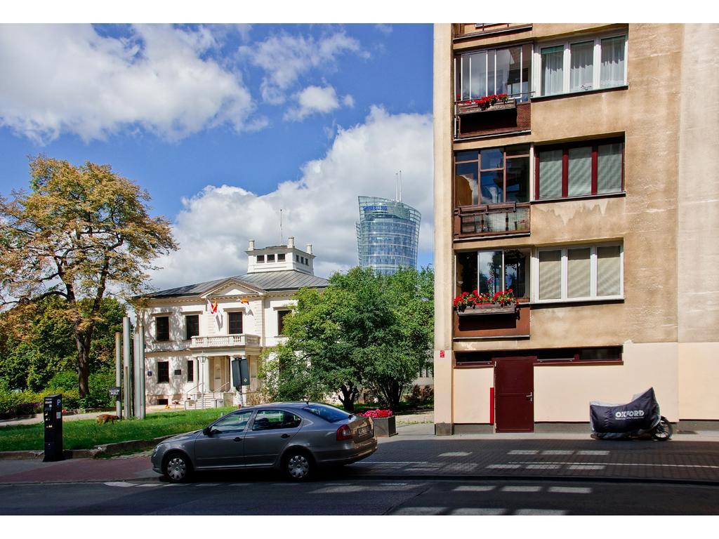Srebrna Warsaw Apartment Buitenkant foto
