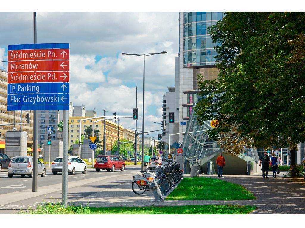 Srebrna Warsaw Apartment Buitenkant foto